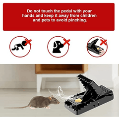 6pcs Indoor Mouse Trap Quick and Effective for Home and Pet Safety