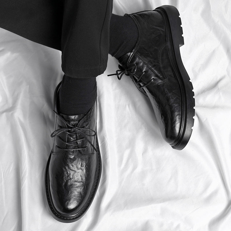Men's Smart Casual Lace-Up Oxford Shoes for Office Business