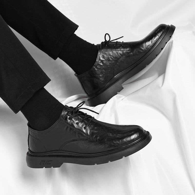 Men's Smart Casual Lace-Up Oxford Shoes for Office Business