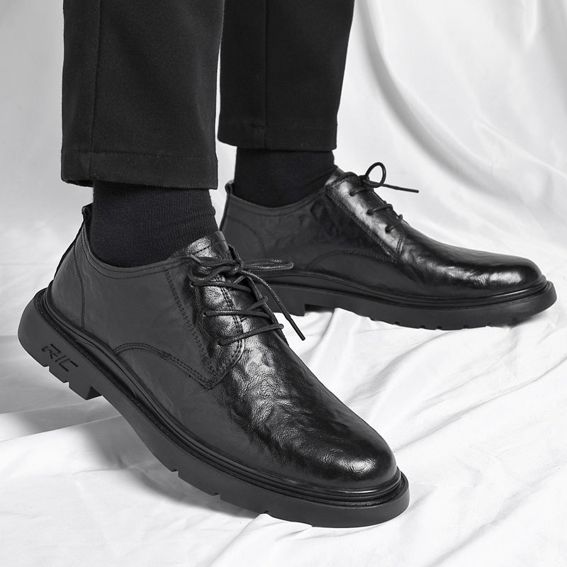 Men's Smart Casual Lace-Up Oxford Shoes for Office Business
