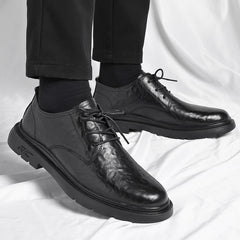 Men's Smart Casual Lace-Up Oxford Shoes for Office Business