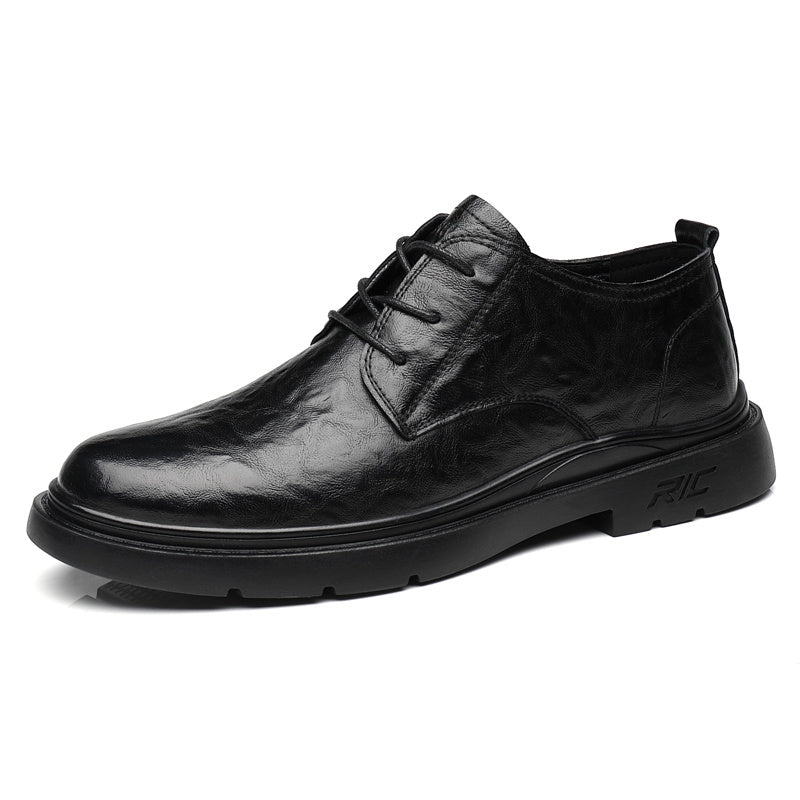 Men's Smart Casual Lace-Up Oxford Shoes for Office Business