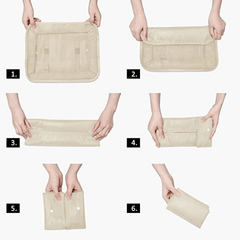 7 Pcs Travel Luggage Bags Lightweight Organizers