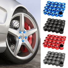 20pcs Wheel Nut Rim Cover 17mm Car Wheel Hub Screw Protection Cap Anti Theft