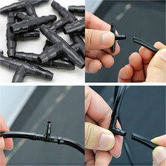 280pcs Garden Irrigation Fittings Kit Tubing Connectors Valves Nozzle Perfect