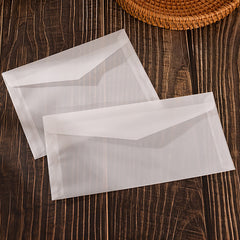 5PCS Western Style Sulfuric Acid Paper Envelope for Business Invitation