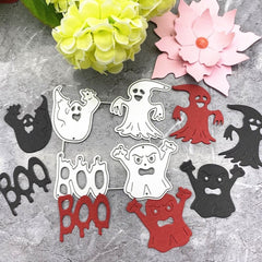 1pc Halloween Ghost Metal Cutting Dies Stencil Scrapbooking DIY Album Embossing