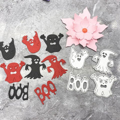 1pc Halloween Ghost Metal Cutting Dies Stencil Scrapbooking DIY Album Embossing