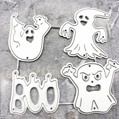 1pc Halloween Ghost Metal Cutting Dies Stencil Scrapbooking DIY Album Embossing
