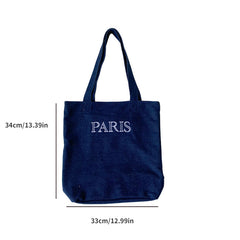 Kid's Casual Shoulder Bag with Letter Print
