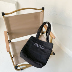 Kid's Casual Shoulder Bag with Letter Print