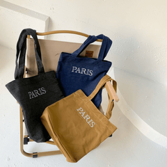 Kid's Casual Shoulder Bag with Letter Print