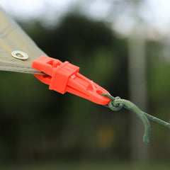 6pcs Tent Fixing Clips Large Size Windbreak Hook Clip