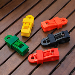 6pcs Tent Fixing Clips Large Size Windbreak Hook Clip