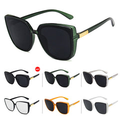 Vintage Square Sunglasses Men UV Protection