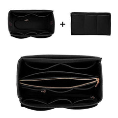 Felt Storage Pouch Insert Bag for Shoulder Bag & Backpack