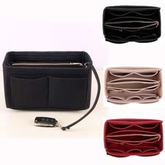 Felt Storage Pouch Insert Bag for Shoulder Bag & Backpack