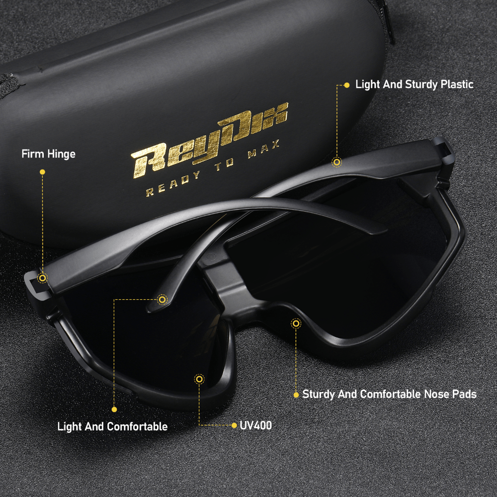 ReyDix Colorful Sports Sunglasses for Men