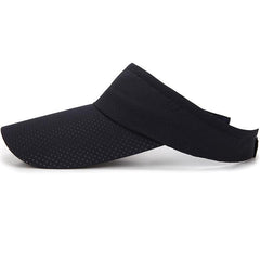 Breathable Sun Visor Hat Lightweight Adjustable UV Protection Cap