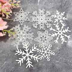 1pc Christmas Snowflake Metal Die Cutting Dies Scrapbooking Embossing Stencil