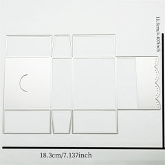 Metal Steel Cutting Die DIY Carbon Sharp Book Photo Album Art Card Dies