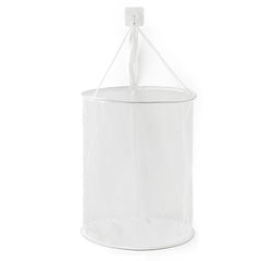 Folding Mesh Dirty Clothes Basket Large Capacity Laundry Bag
