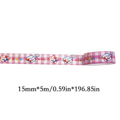 Bear & Paper Tape Journal Decoration Set