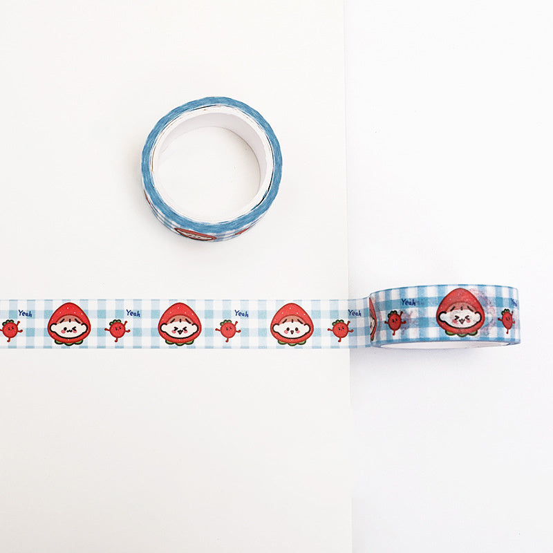 Bear & Paper Tape Journal Decoration Set