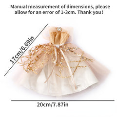 1 Doll Dress for Doll House Accessories