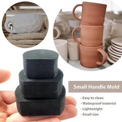 12pcs Pottery Mug Handle Molds DIY Cups Handle Making Mold Tool