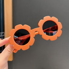 Flower Sunglasses Matte Candy Funny Sun Shades UV400
