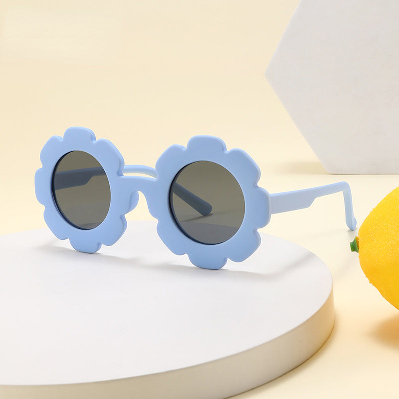 Flower Sunglasses Matte Candy Funny Sun Shades UV400