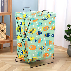 Large Capacity Clothes Storage Basket Waterproof Laundry Hamper Organizer