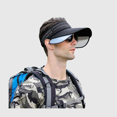 Men's Foldable Sunshade Hat for Outdoor Activities
