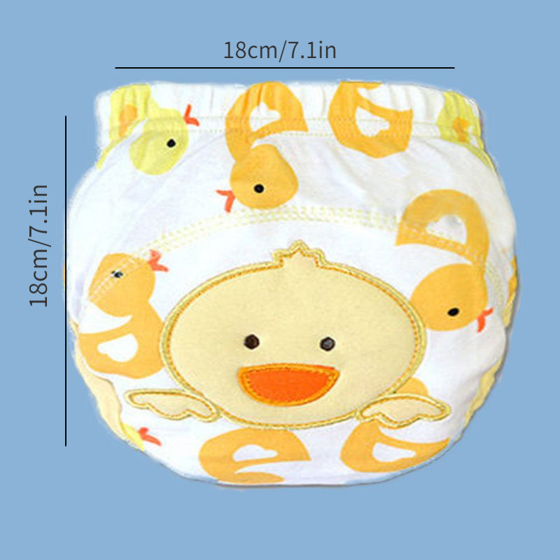 3pcs Baby Cotton Training Pants Underwear Diaper Pants
