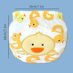 3pcs Baby Cotton Training Pants Underwear Diaper Pants