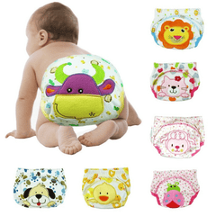 3pcs Baby Cotton Training Pants Underwear Diaper Pants