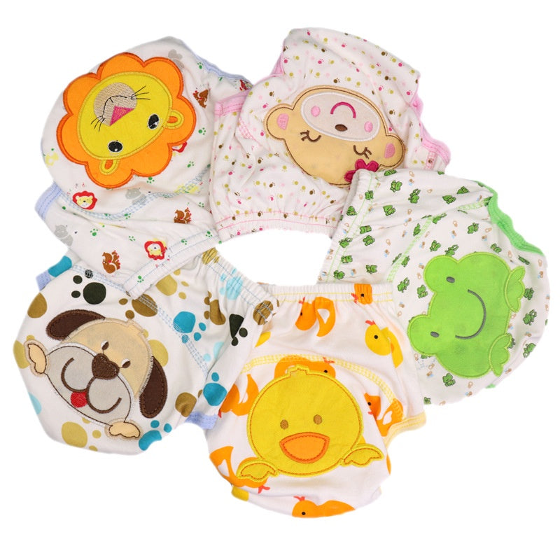 3pcs Baby Cotton Training Pants Underwear Diaper Pants