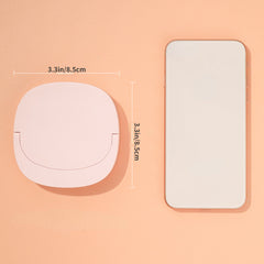 Rechargeable Mini LED Makeup Mirror Portable Beauty Mirror for Travel and Makeup