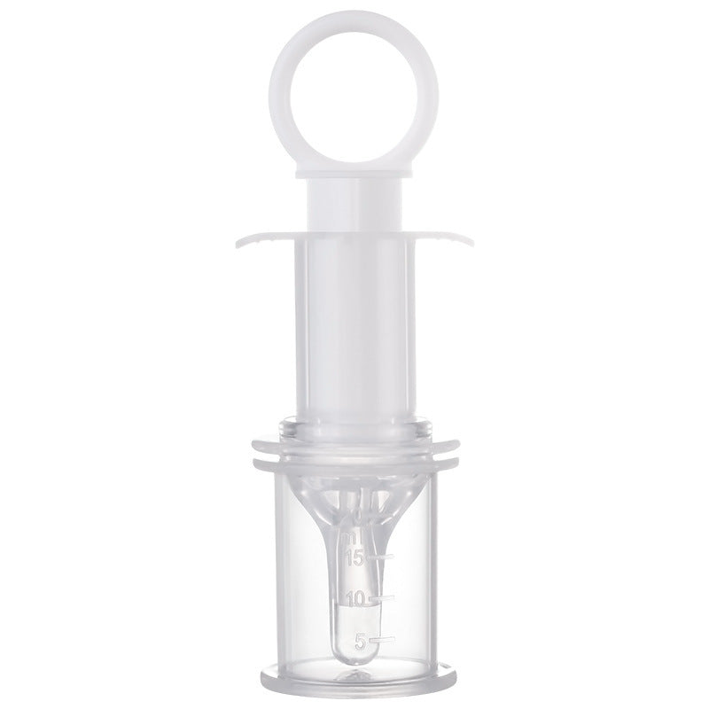 Silicone Baby Syringe Feeder Liquid Inlet Pacifier Feeder