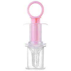 Silicone Baby Syringe Feeder Liquid Inlet Pacifier Feeder