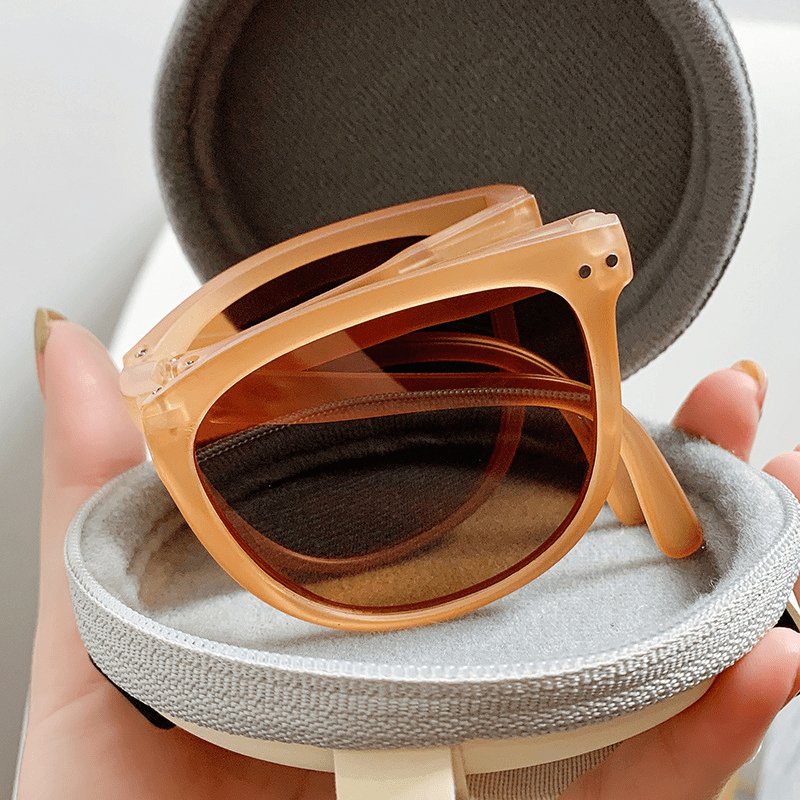 Foldable UV400 Sunglasses Lightweight Summer Sun Shades Glasses