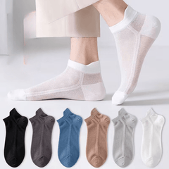 Men's Breathable Thin Low cut Sports Socks