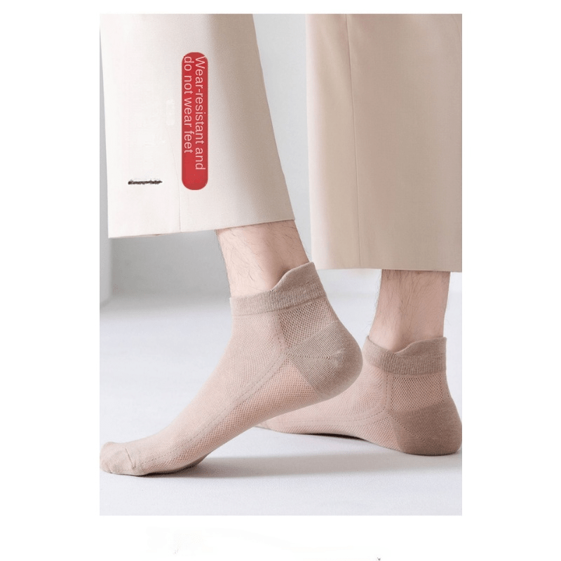 Men's Breathable Thin Low cut Sports Socks