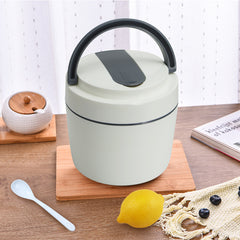 Insulated Double Layer Bento Box - Leakproof & Microwave Safe Lunch Box