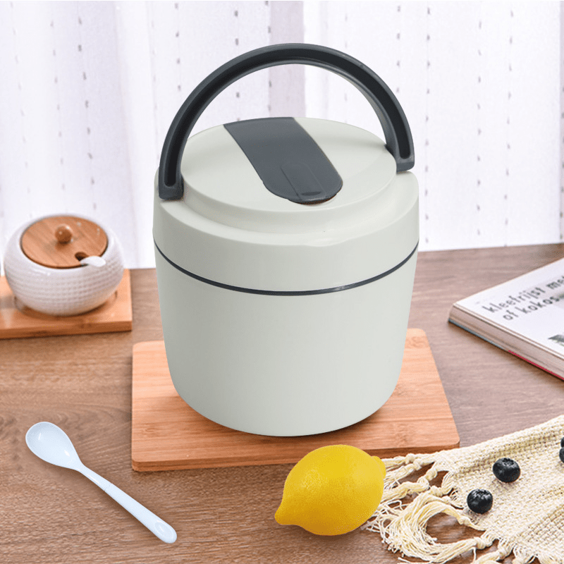 Insulated Double Layer Bento Box - Leakproof & Microwave Safe Lunch Box