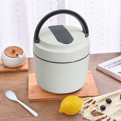 Insulated Double Layer Bento Box - Leakproof & Microwave Safe Lunch Box