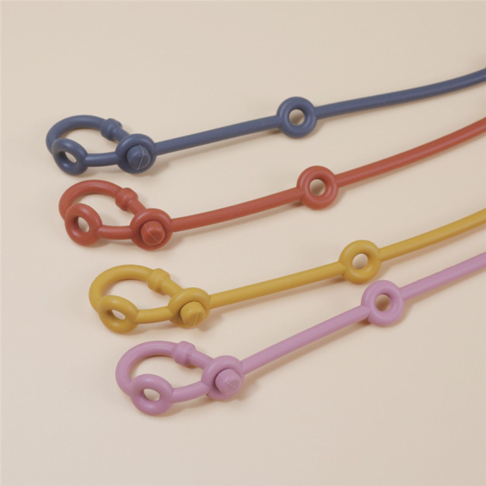 Silicone Anti-drop Pacifier Chain Teether Lanyard