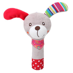 Animal Series Baby Hand Rattle Plush Toy