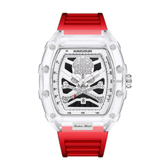 Hollow Quartz Watch Wine Barrel Men's Accessories